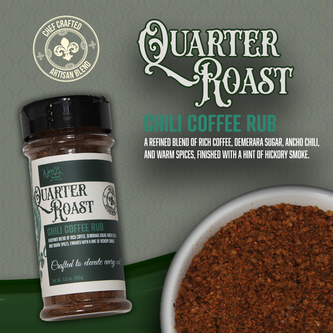 Quarter Roast Coffee Rub
