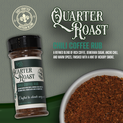 Quarter Roast Coffee Rub
