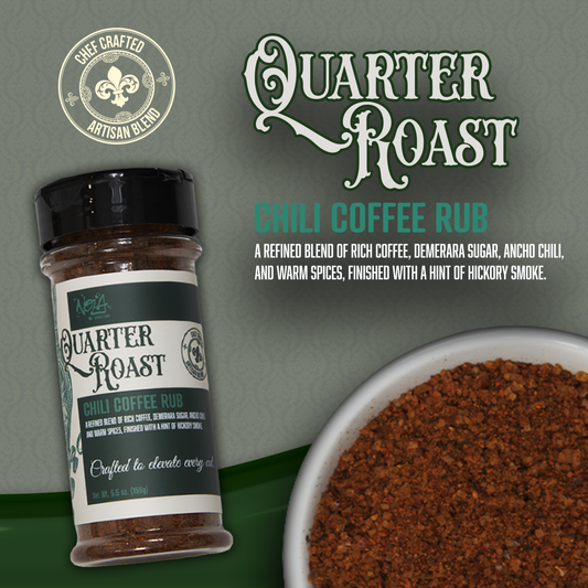 Quarter Roast Coffee Rub