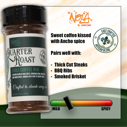 Quarter Roast Coffee Rub