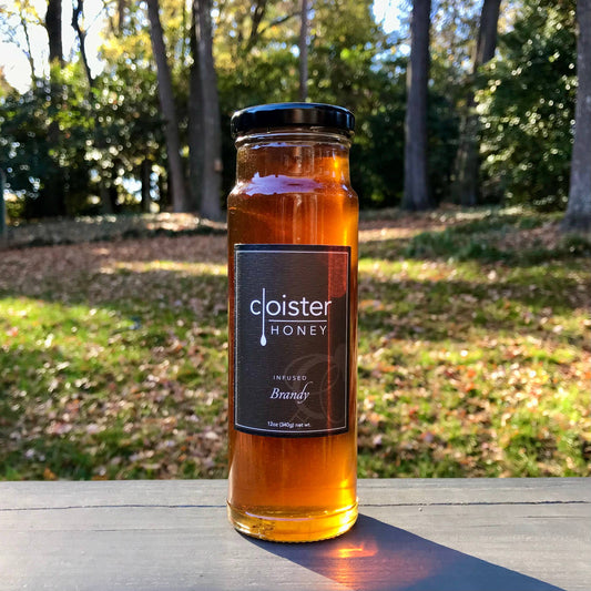 Brandy Infused Honey: 12oz
