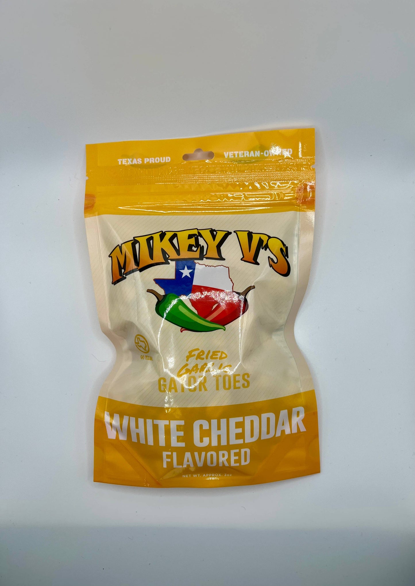 Gator Toes (Deep Fried Garlic) - White Cheddar