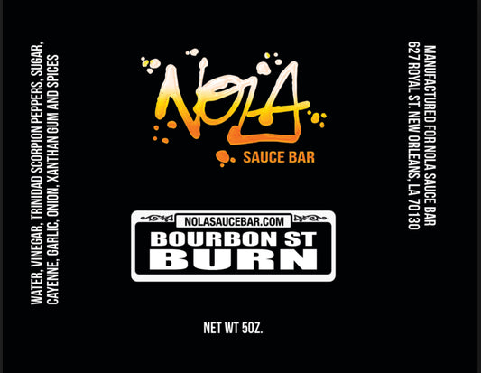 Bourbon St. Burn Hot Sauce