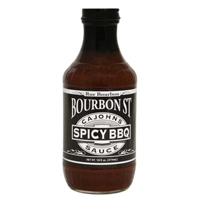 Cajohns Bourbon St Spicy BBQ Sauce