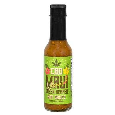 CaJohns Maui Wowie Green Reaper CBD Hot Sauce