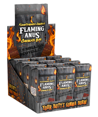 Flaming Anus Chocolate Bar