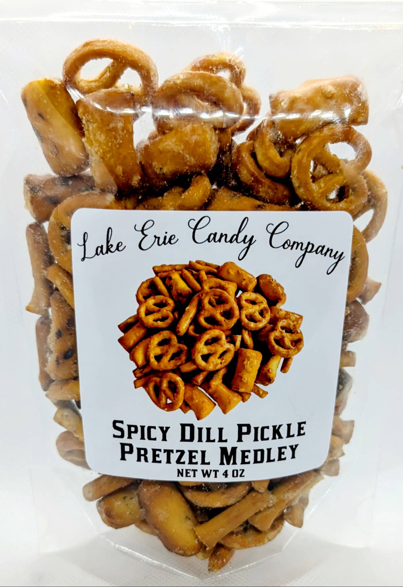 Spicy Dill Pickle Pretzel Medley