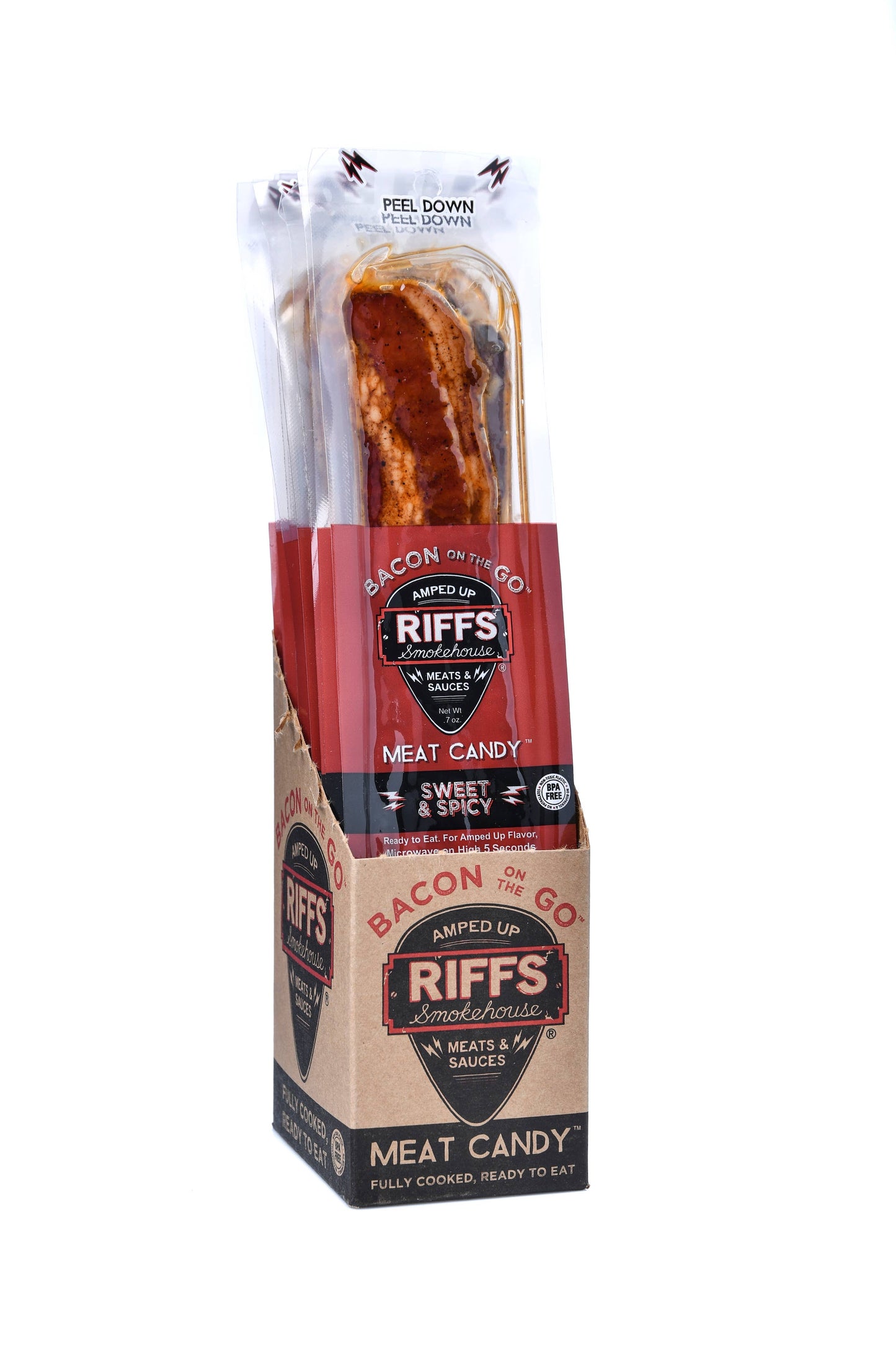Riffs Bacon on the Go, Sweet & Spicy