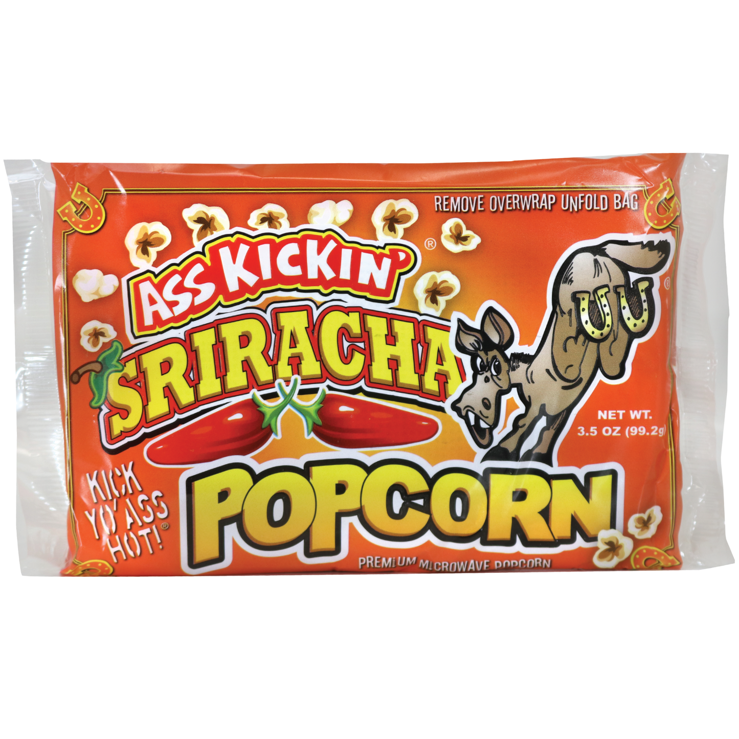 Ass Kickin’ Sriracha Popcorn