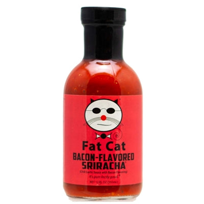 Fat Cat Bacon Flavored Sriracha Sauce