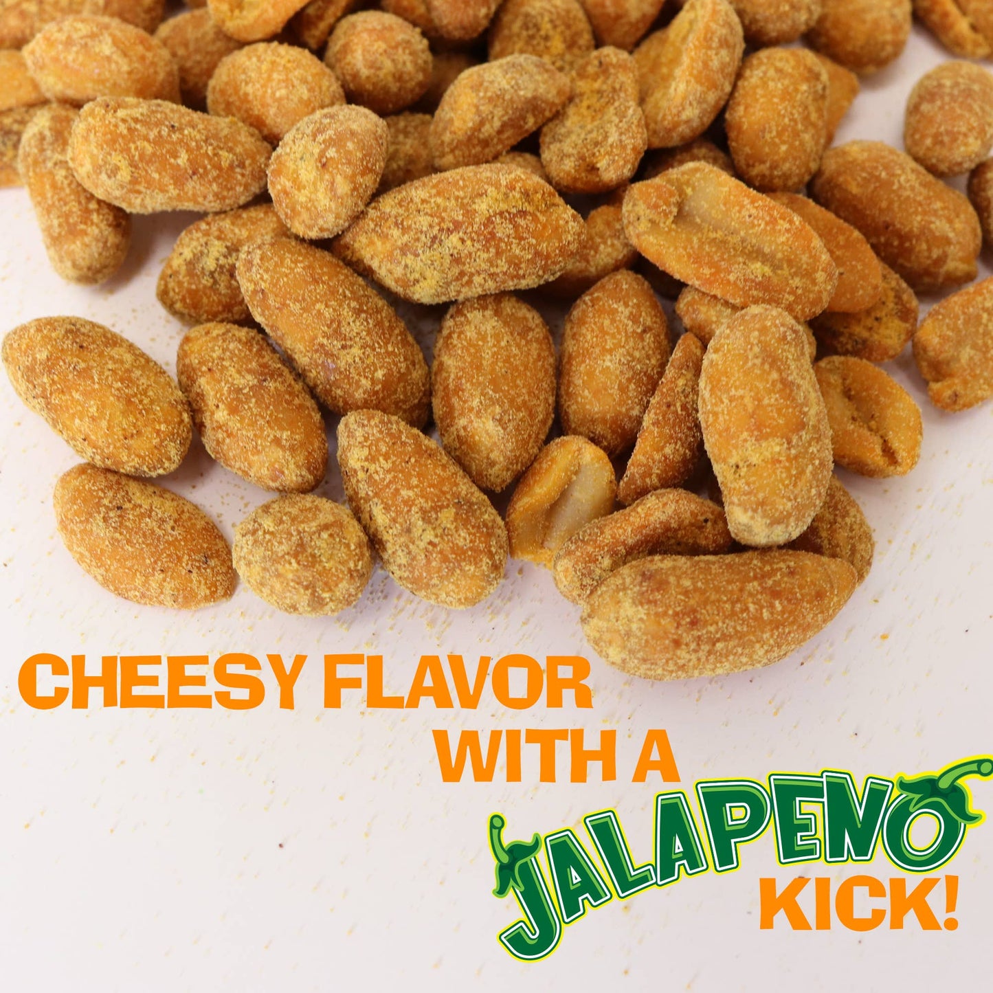 Ass Kickin’ Jalapeno Cheddar Peanuts