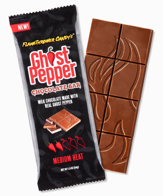 Flame Thrower Ghost Pepper Chocolate Bar