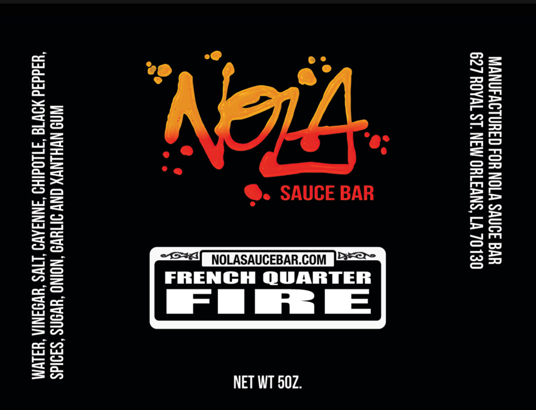 French Quarter Fire Hot Sauce