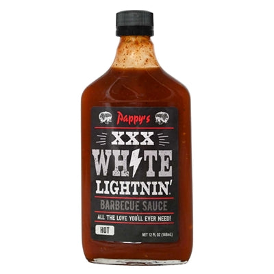 Pappy's XXX White Lightnin' Barbecue Sauce